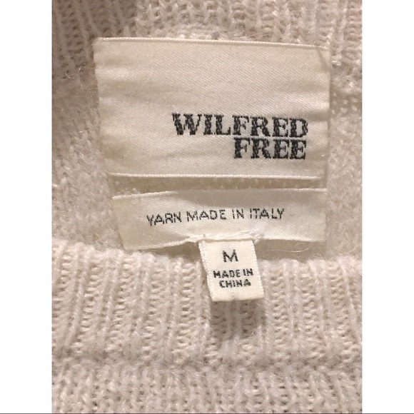 ***SOLD*** Aritzia Wilfred Free Italian Yarn Crewneck Sweater - Picture 4 of 6